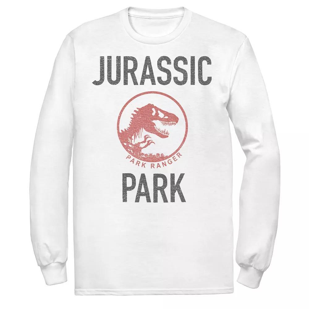 Men's Jurassic Park Ranger Tee, Size: XXL, Athletic Grey Product Image