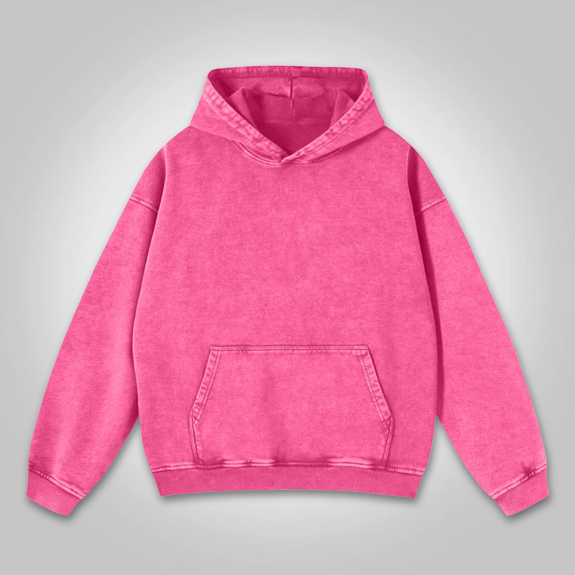 Sopula All We Need Is Money Graphic Print Washed Hoodie Product Image