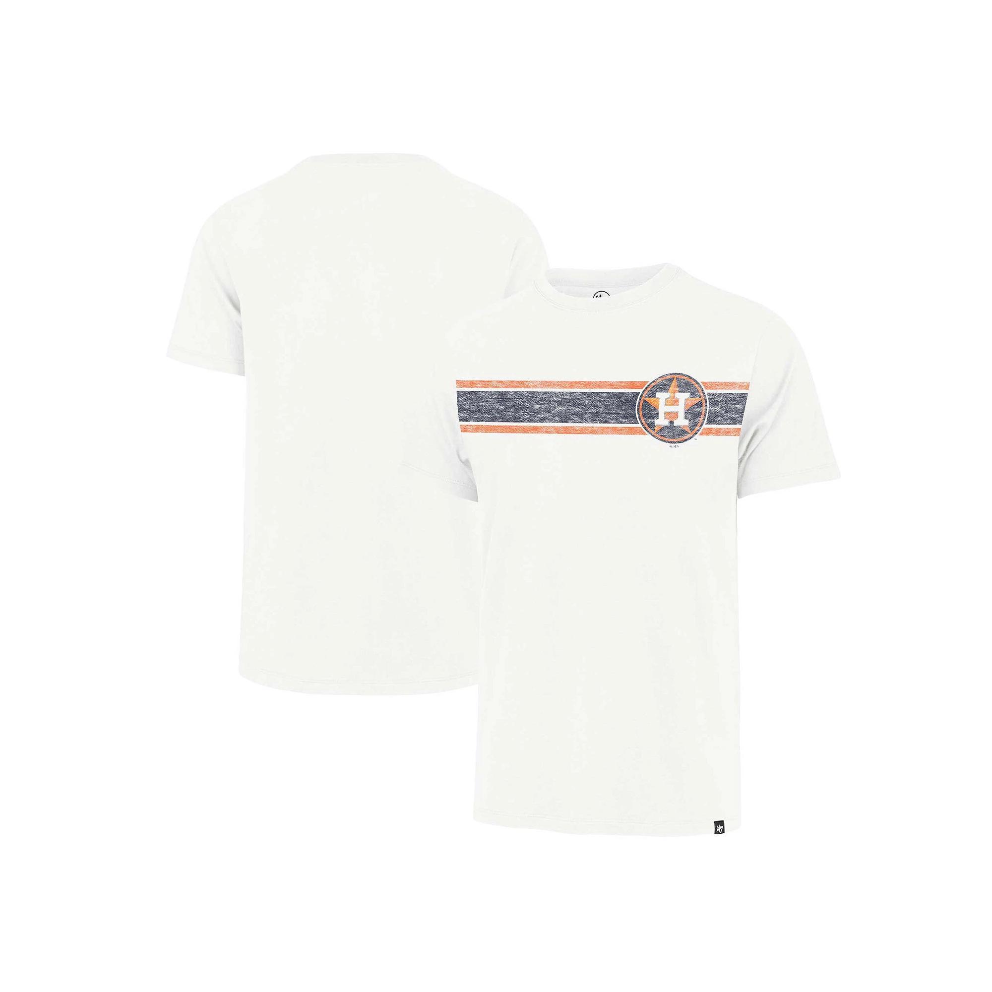 Men's '47 Cream Houston Astros Wavelength Bond Franklin T-Shirt, Size: Medium, Beige Product Image