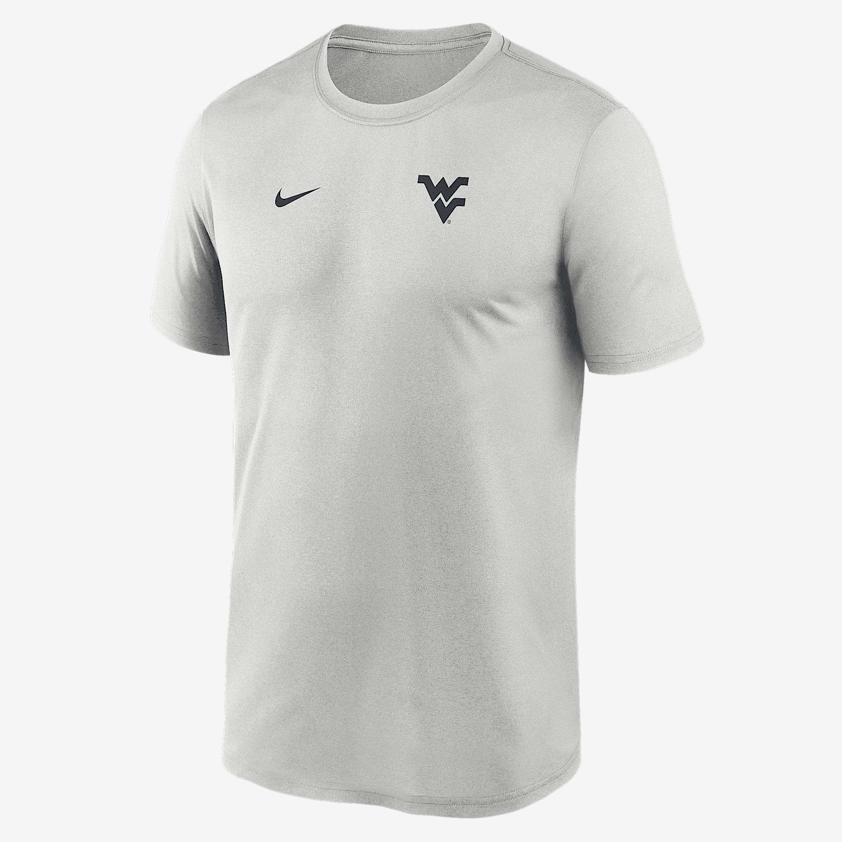 West Virginia Sideline Legend Small Logo Nike Men's Dri-FIT College T-Shirt Product Image