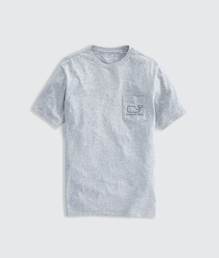 Vintage Whale Short-Sleeve Pocket Tee Product Image