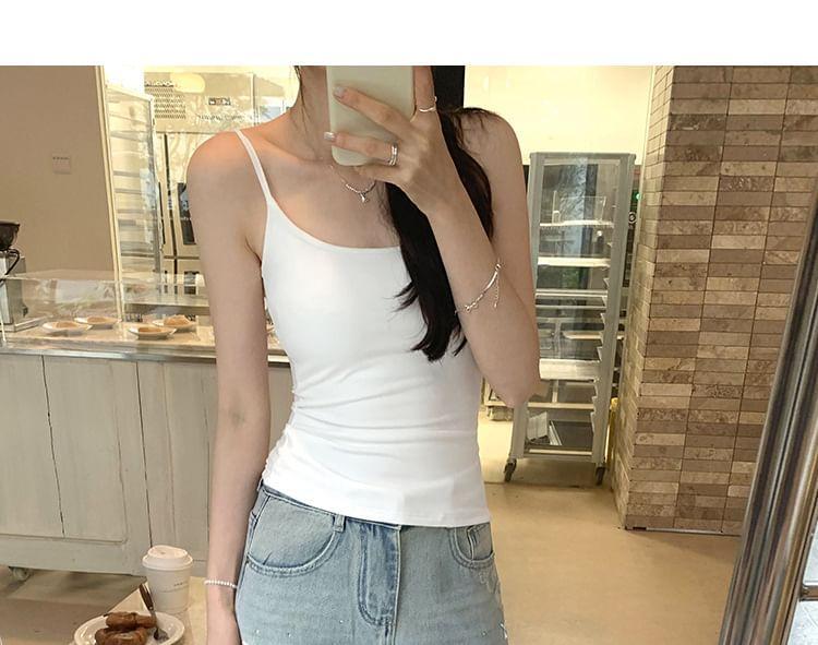 Padded Slim Fit Cami Top Product Image