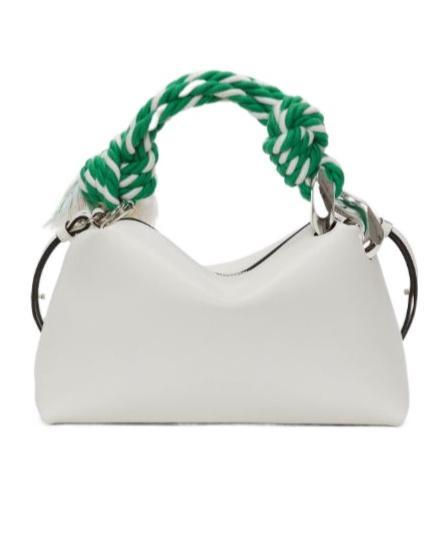 JW ANDERSON Corner Crossbody Bag In White Product Image