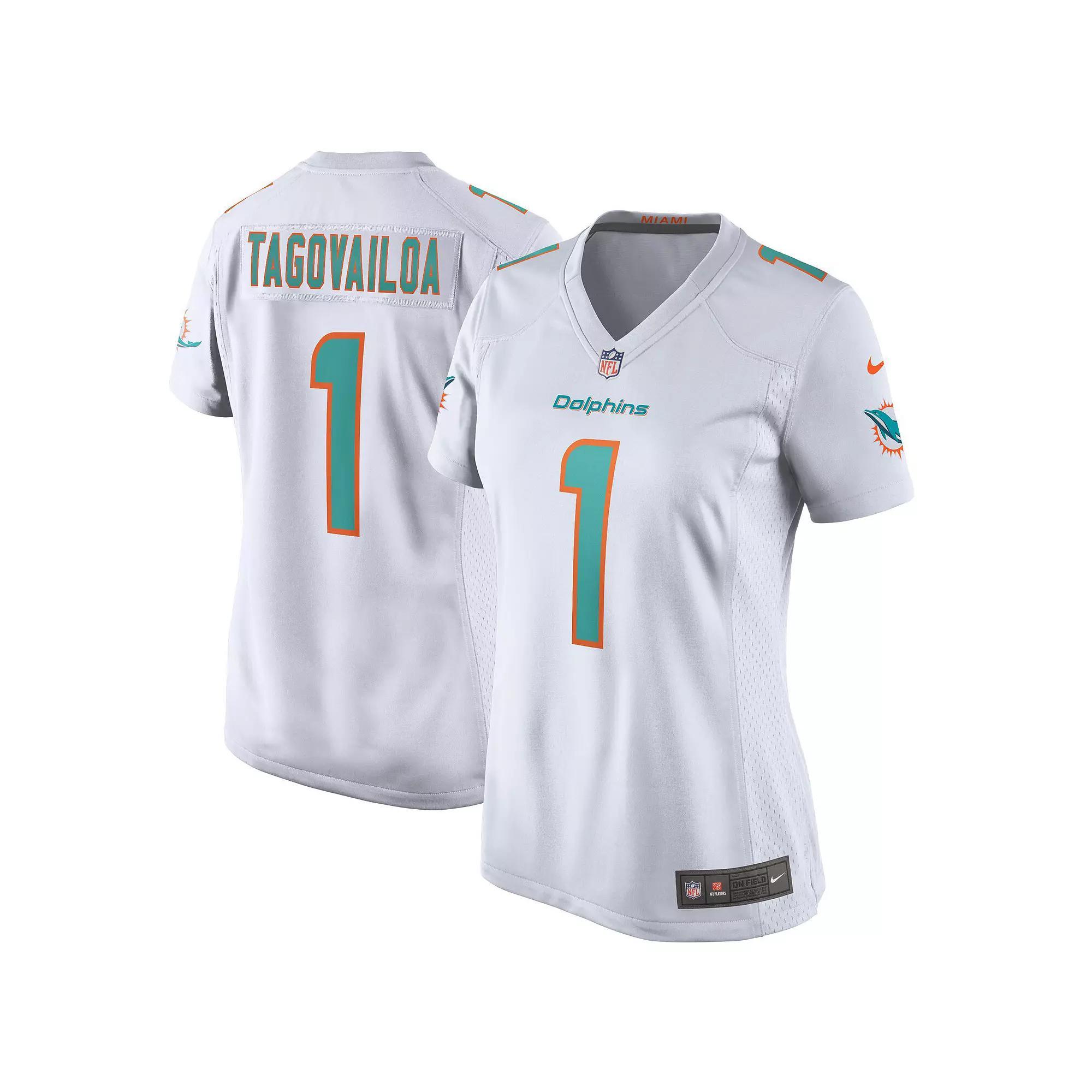 Women's Nike Tua Tagovailoa White Miami Dolphins Game Jersey, Size: Small Product Image