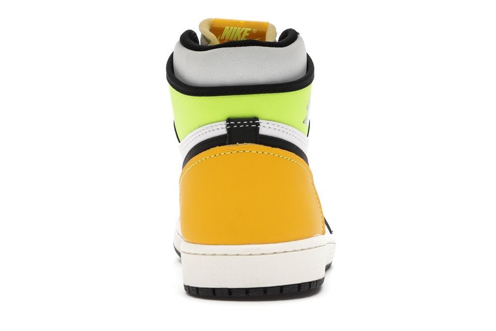 Air Jordan 1 Retro High White Black Volt University Gold Product Image