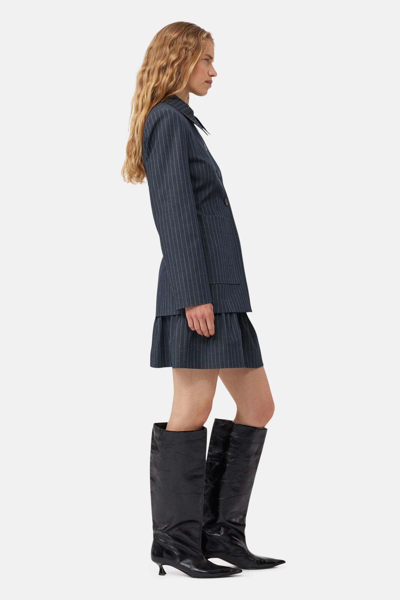 Black Soft Slouchy High Shaft Boots Product Image