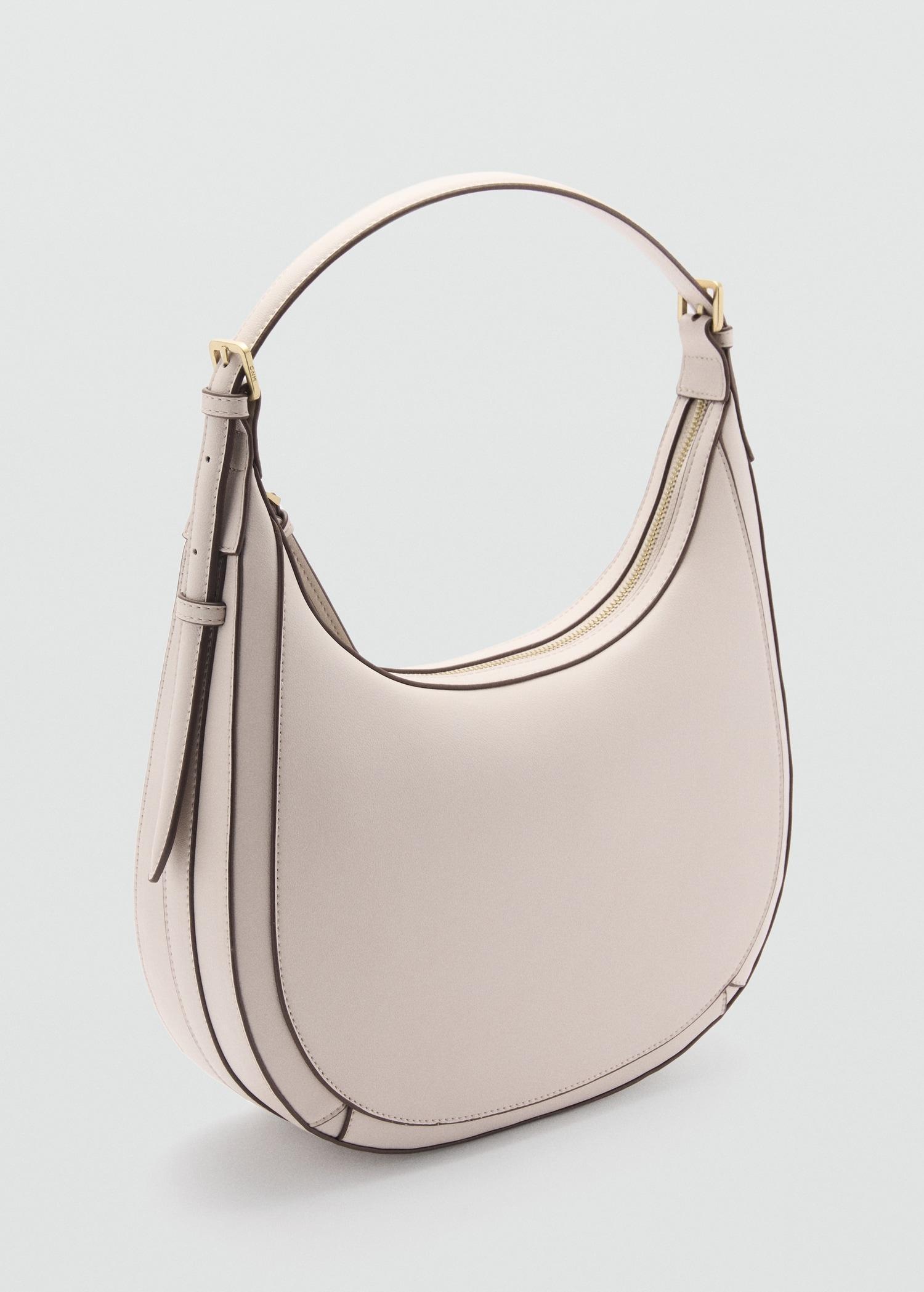 Oval shoulder bag - Women | MANGO USA Product Image