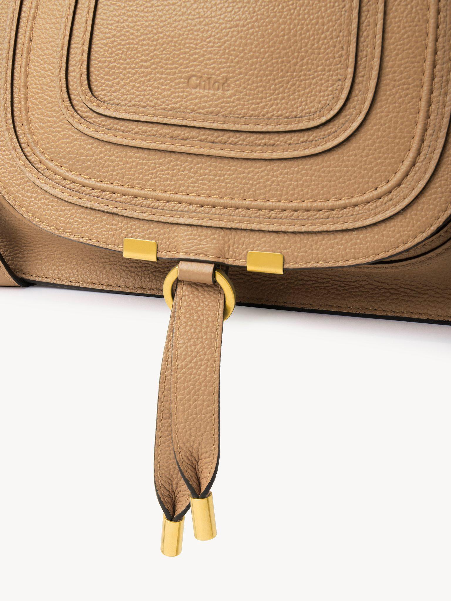 Small Marcie bag in grained leather Product Image