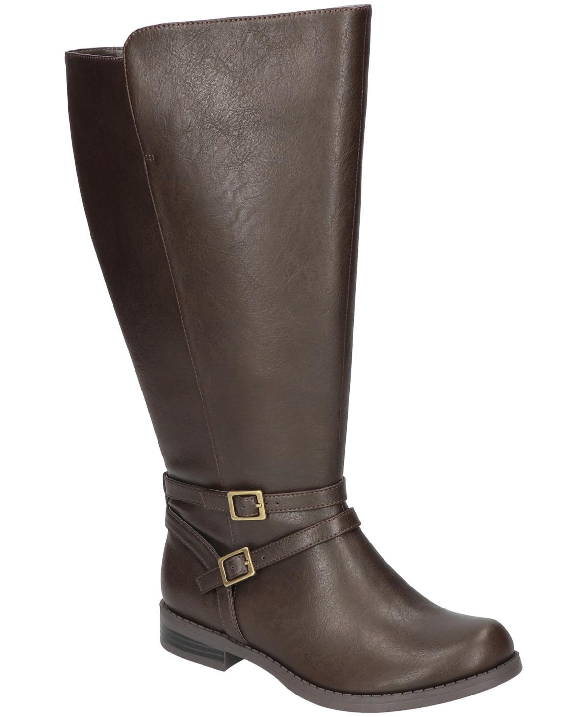 Easy Street Bay Plus Plus by Easy Street Womens Wide Athletic Calf Tall Boots Product Image