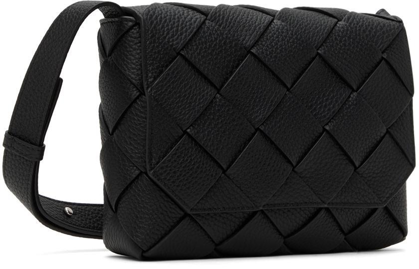 BOTTEGA VENETA Black Diago Bag In 8803 Black Silver Product Image