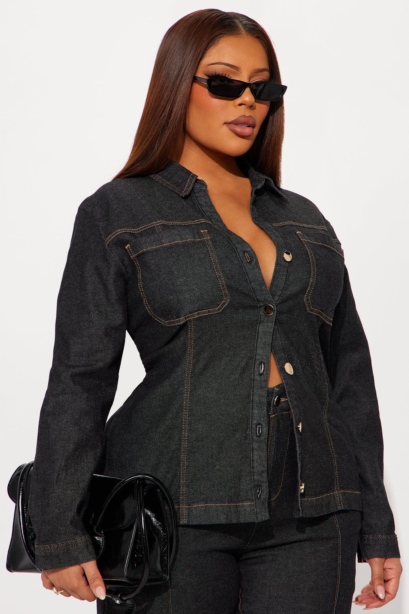 Kylie Denim Pant Set - Dark Wash Female Product Image