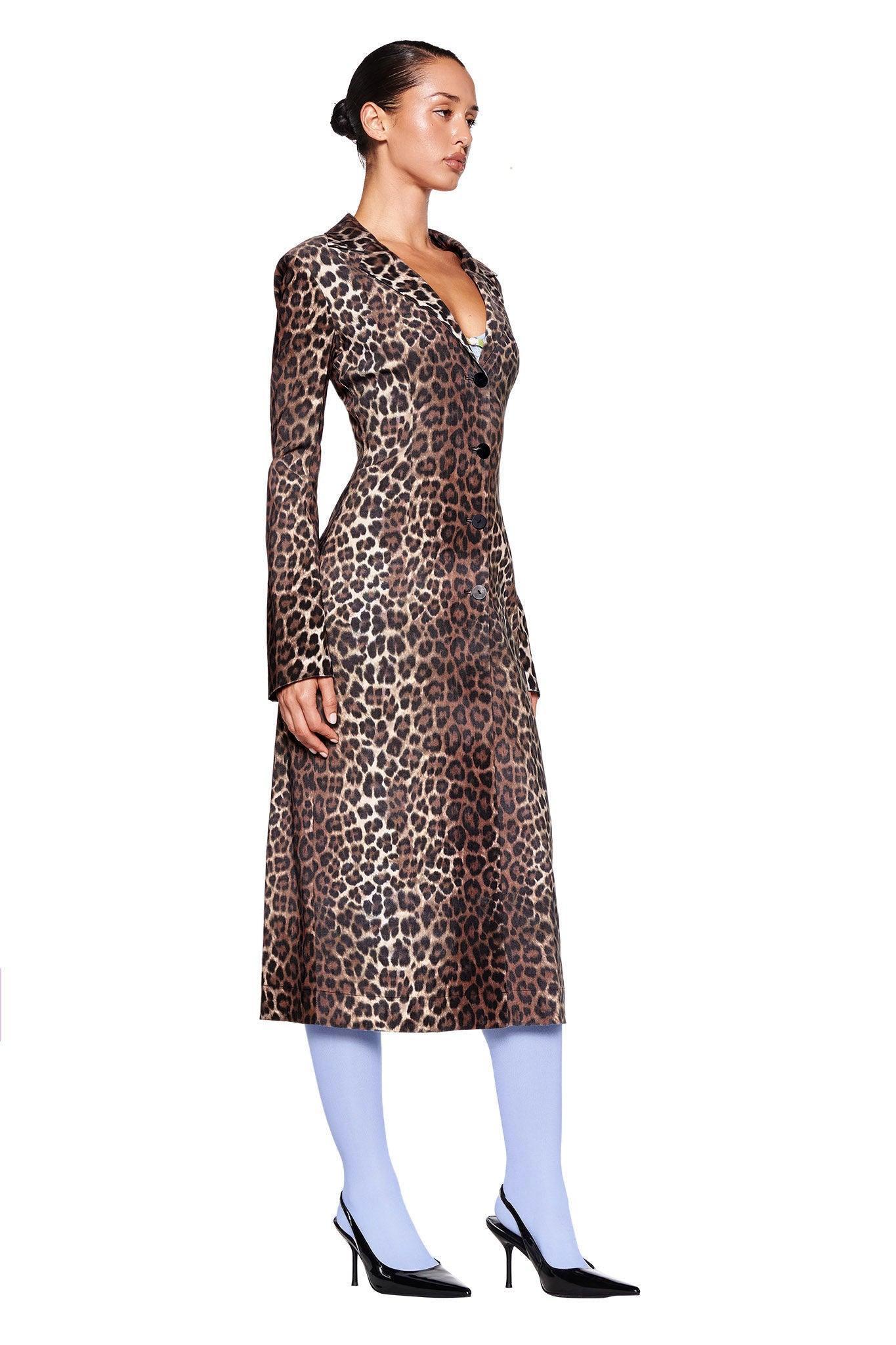 UMA COAT - NEUTRAL : LEOPARD Product Image