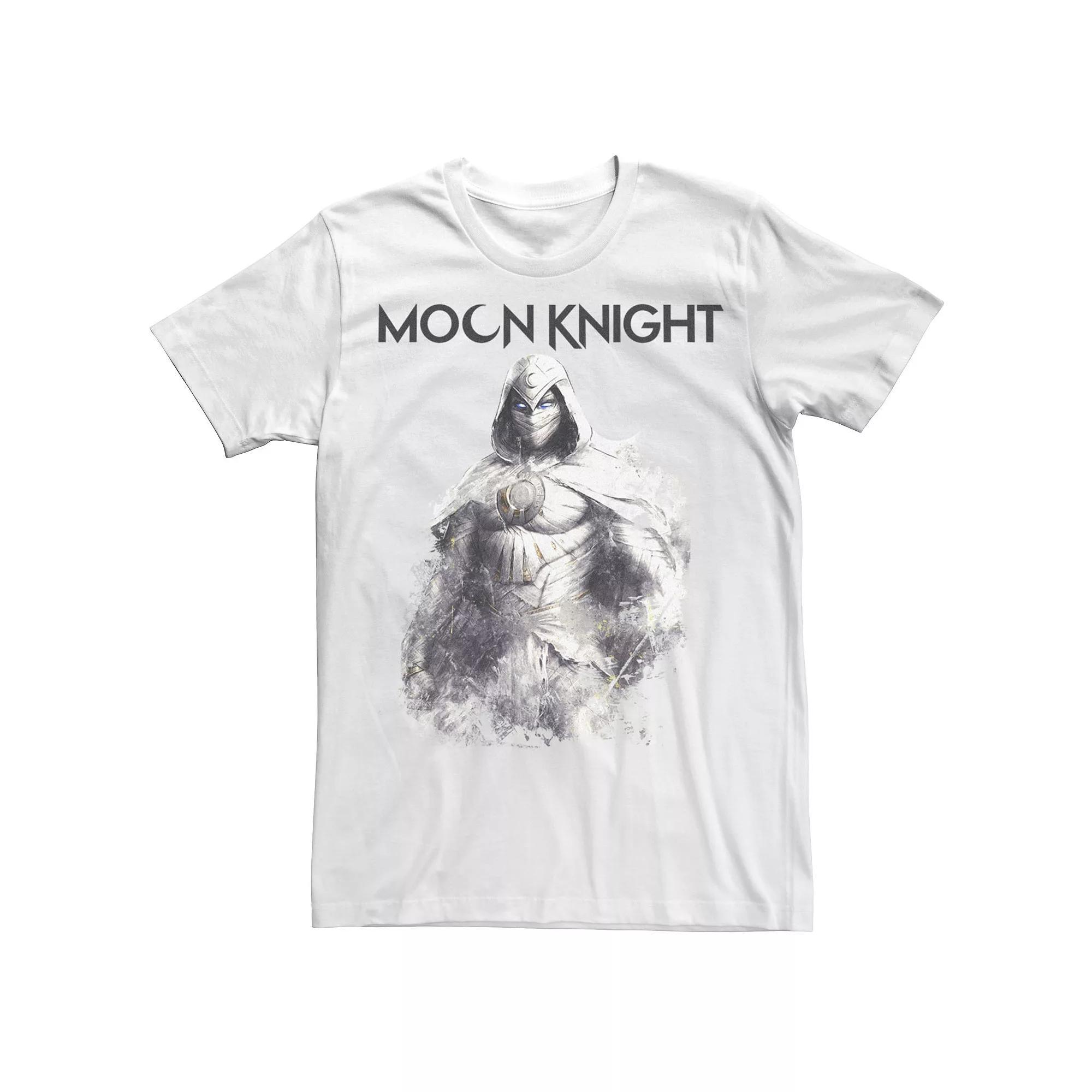 Men's Marvel Moon Knight Fade Away Tee, Size: XL, White Product Image