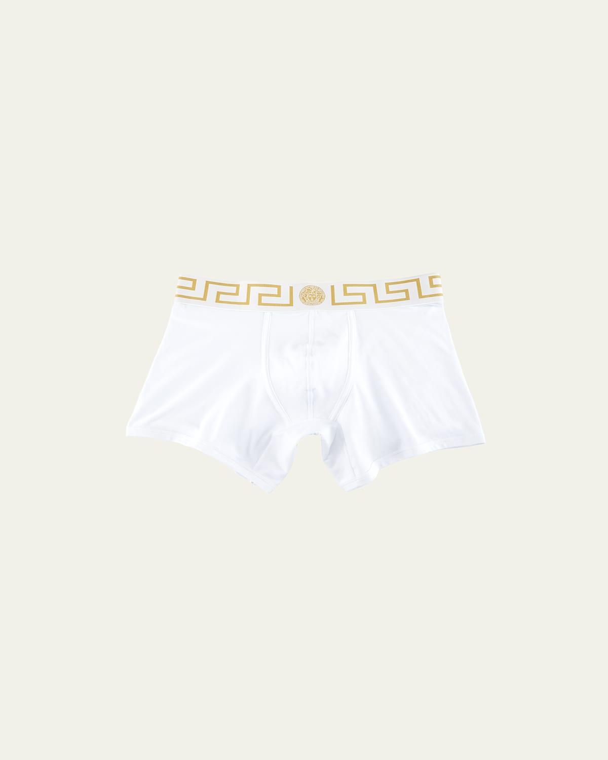 Greca Border Long Boxer Trunks Product Image