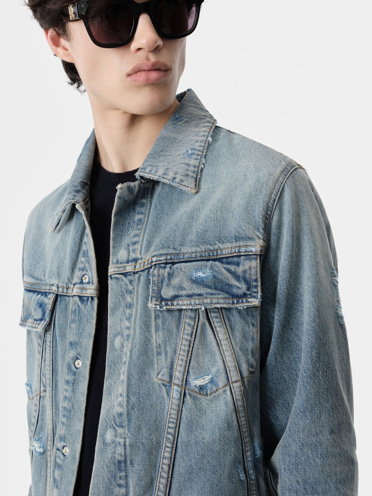 MA TRUCKER JACKET - Antique Indigo Male Product Image