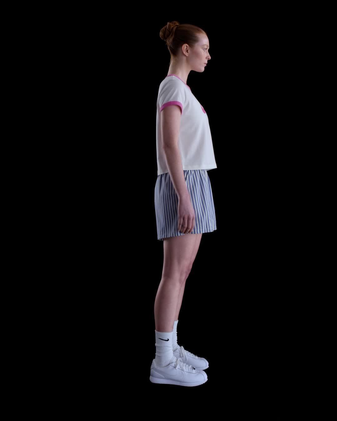 Nike Sportswear Women's Graphic Ringer T-Shirt Product Image