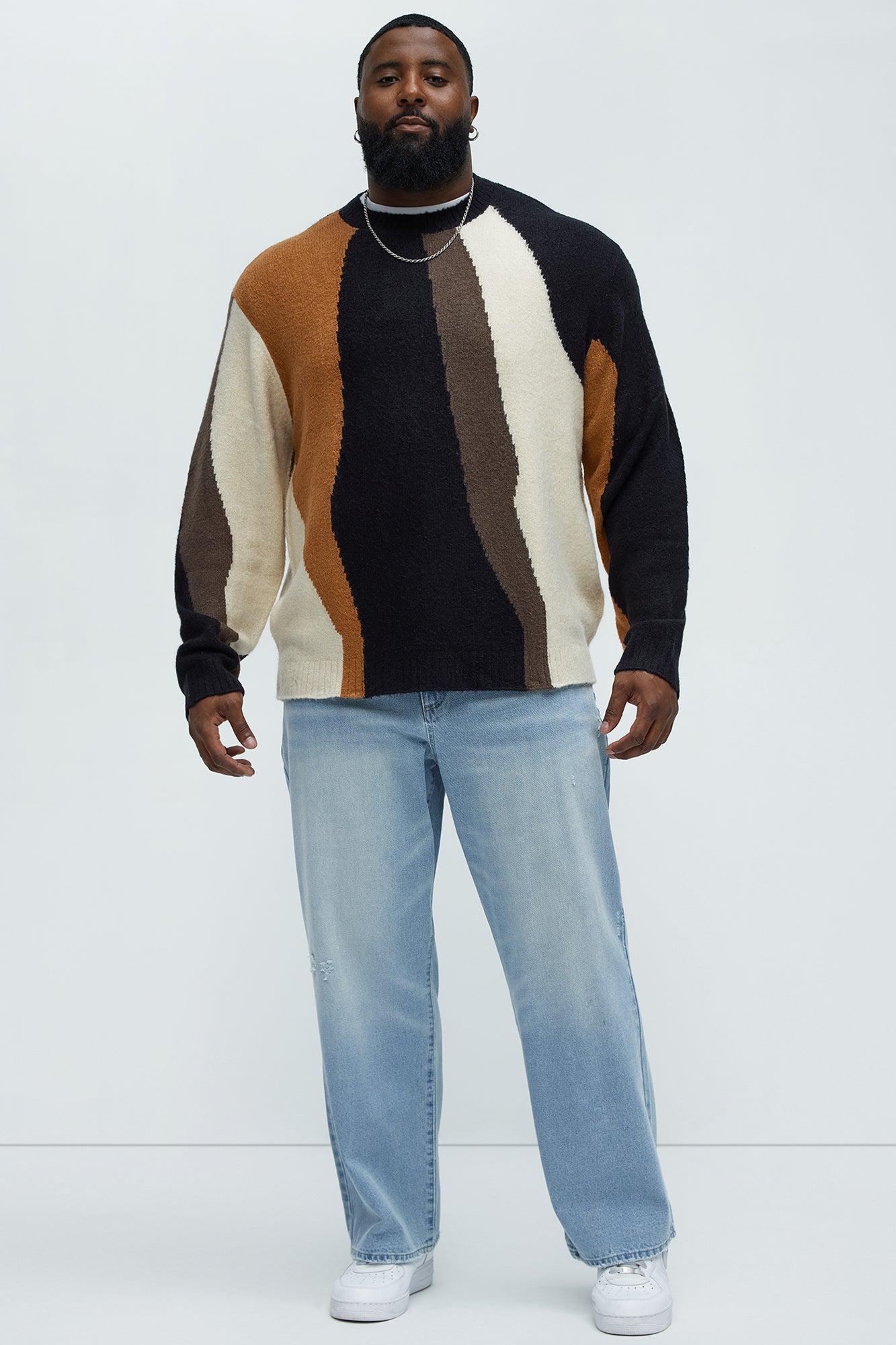 After Hours Sweater - Brown/combo Male Product Image