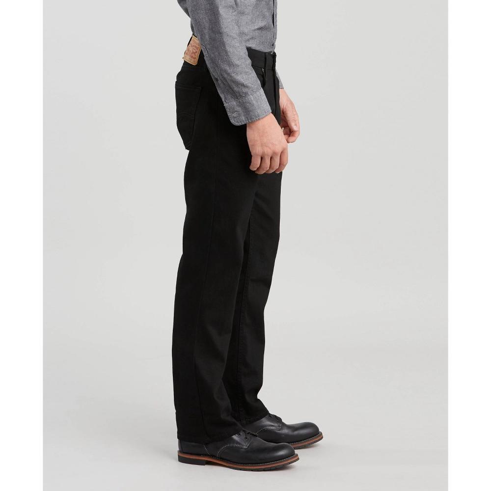 Levi's® Men's 559™ Relaxed Fit Straight Jeans - Black Denim 32x30: Heavyweight Cotton Denim, Mid Rise Product Image