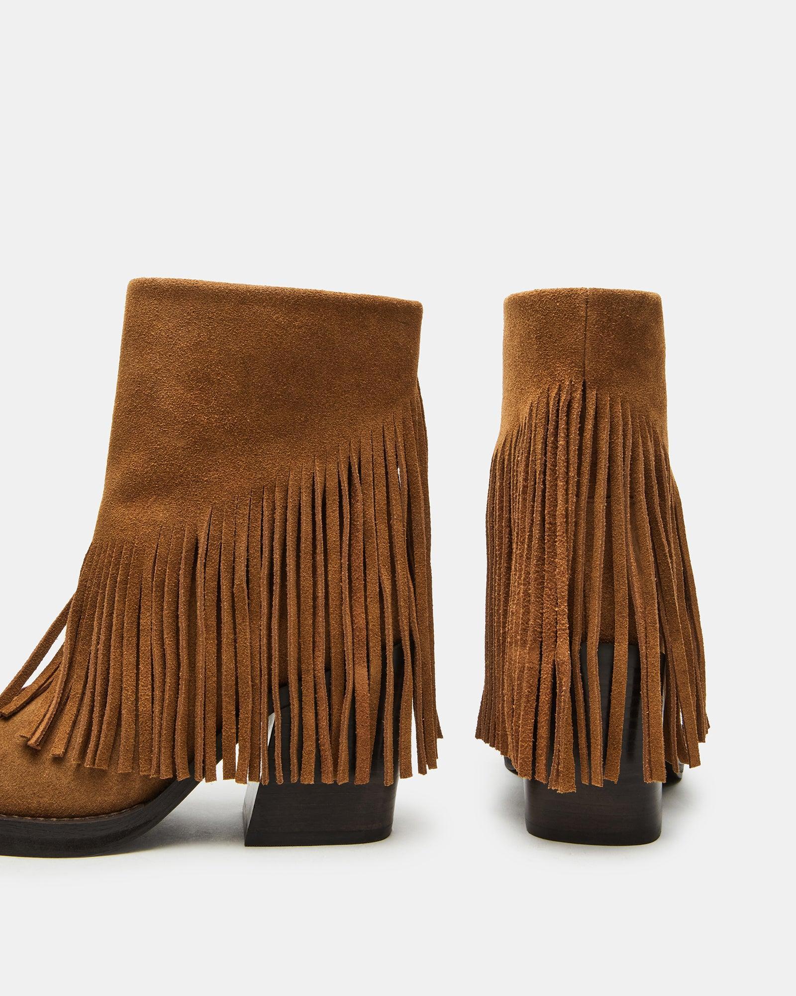 PIA FRINGE CHESTNUT SUEDE Female Product Image