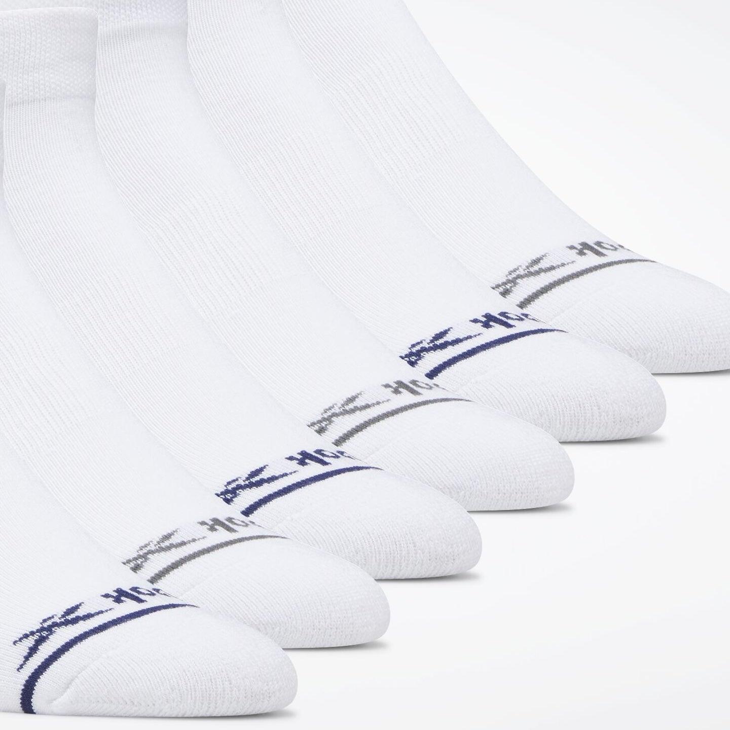Men's Reebok Basic Quarter Socks 6 Pairs Product Image