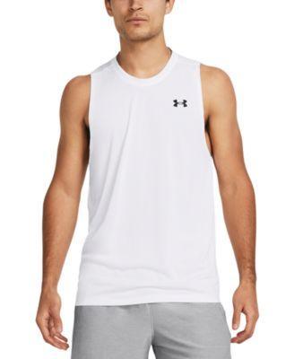 Big & Tall Under Armour Tech™ Tank Top, Men's, Size: 3XL, Castlerock Product Image