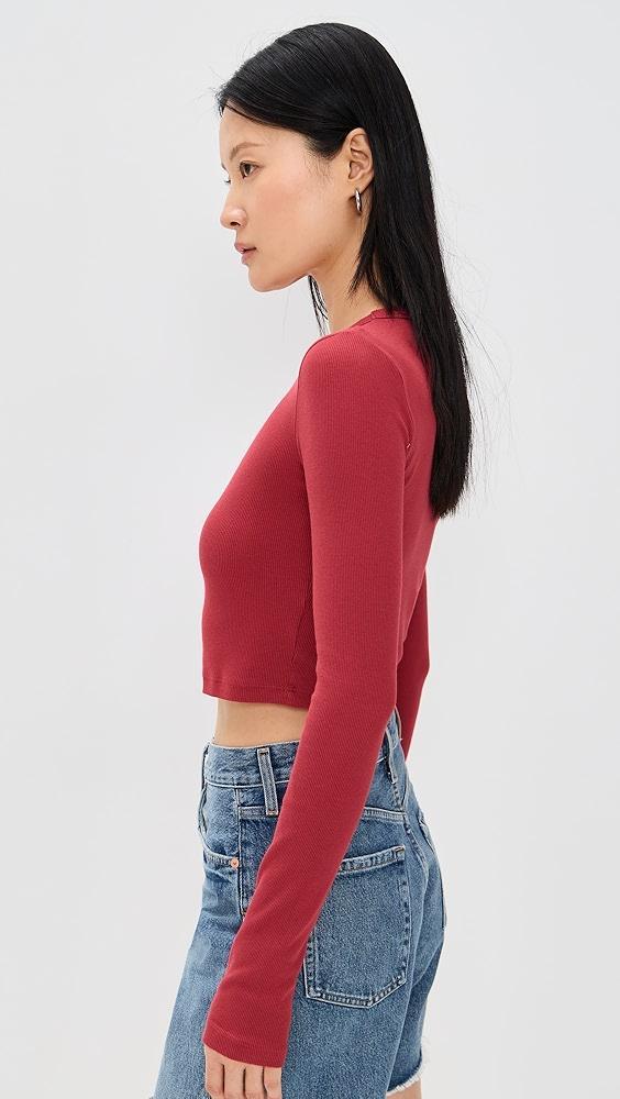 Cotton Citizen Verona Crop Shirt | Shopbop Product Image