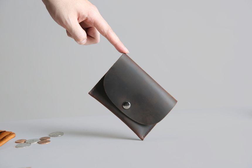 Faux Leather Card Wallet Product Image