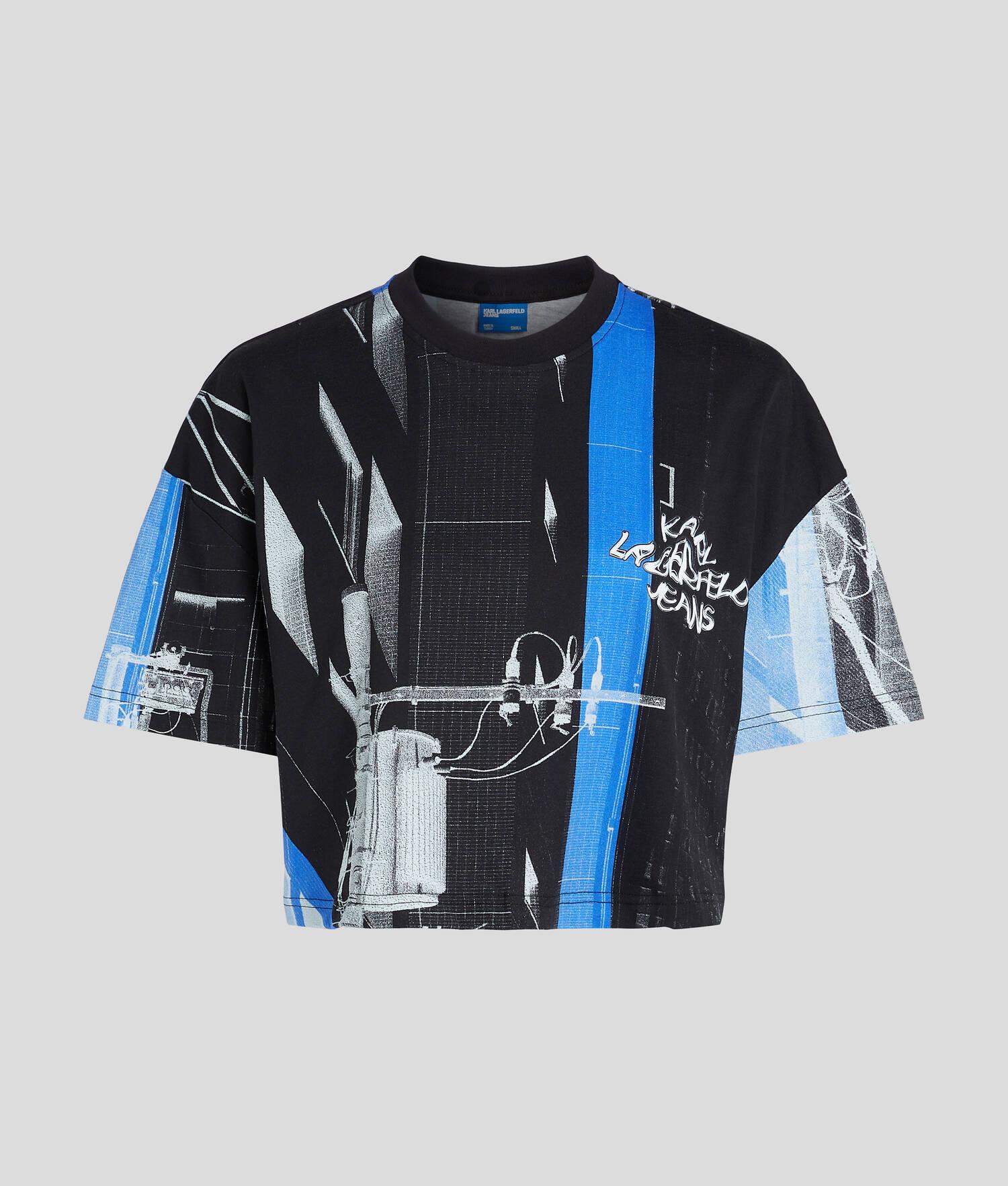 KLJ CROPPED TOKYO-PRINT T-SHIRT Product Image