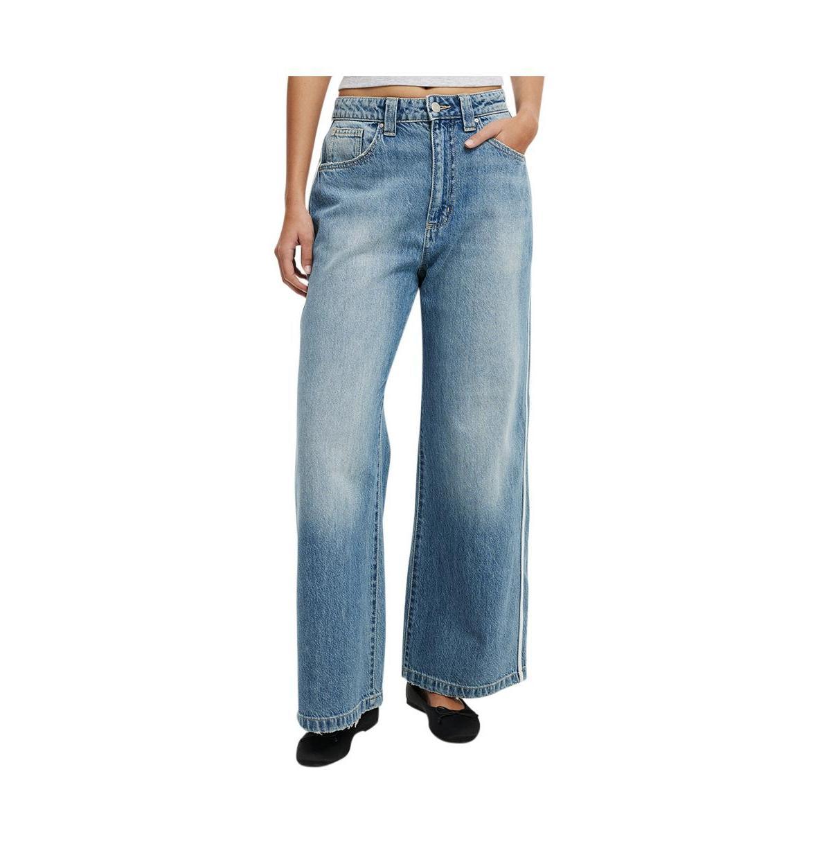 Cotton On Women's Low Super Baggy Jean in Graphite Black at Nordstrom, Size 18 Product Image