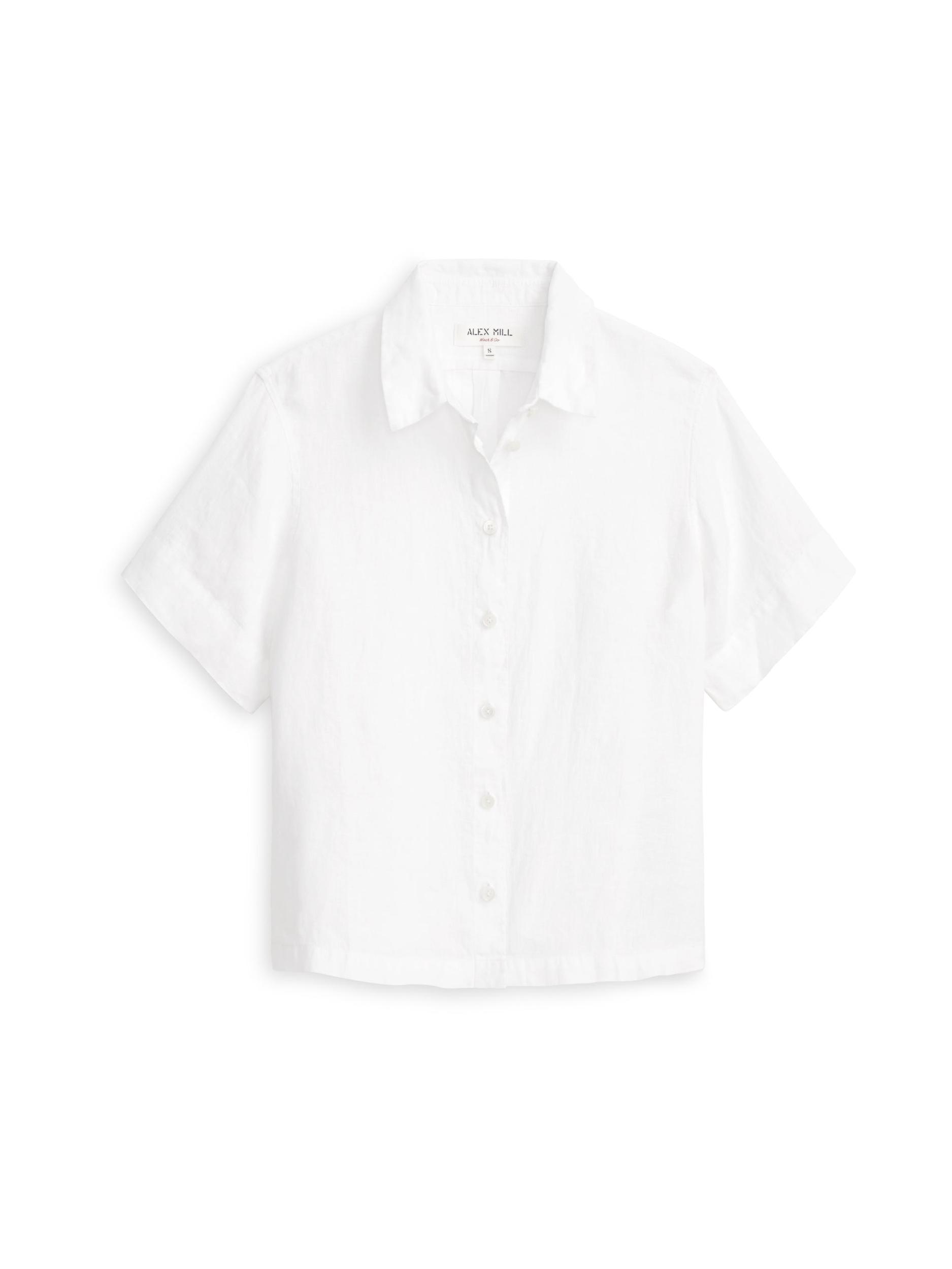 Maddie Shirt In Linen Product Image