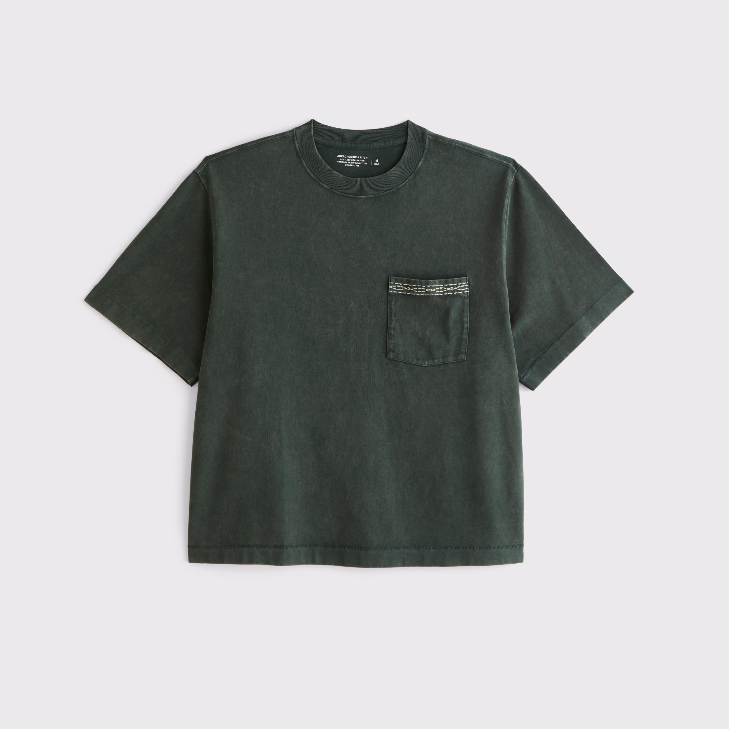 Premium Heavyweight Cropped Tee Product Image