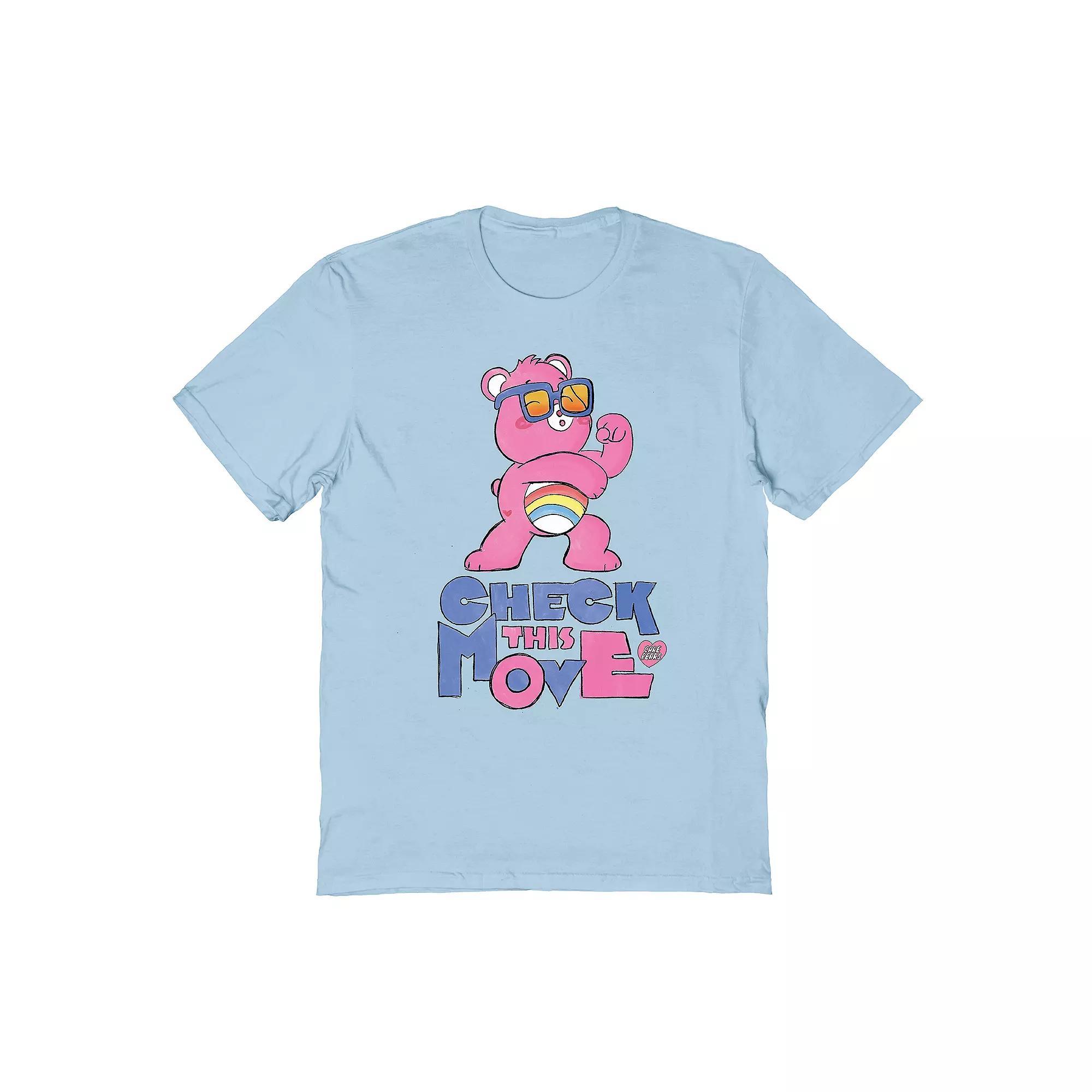 Men's Care Bear T-Shirt, Size: Medium, Light Blue Product Image