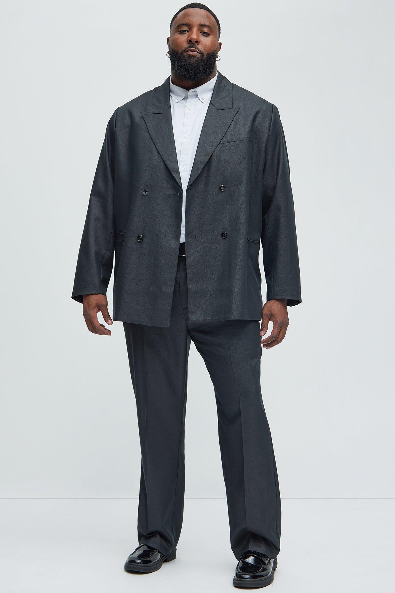 Hulbert Double Breasted Blazer - Black Product Image