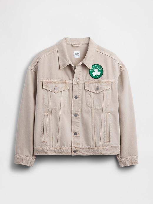 NBA Boston Celtics Icon Denim Jacket Product Image