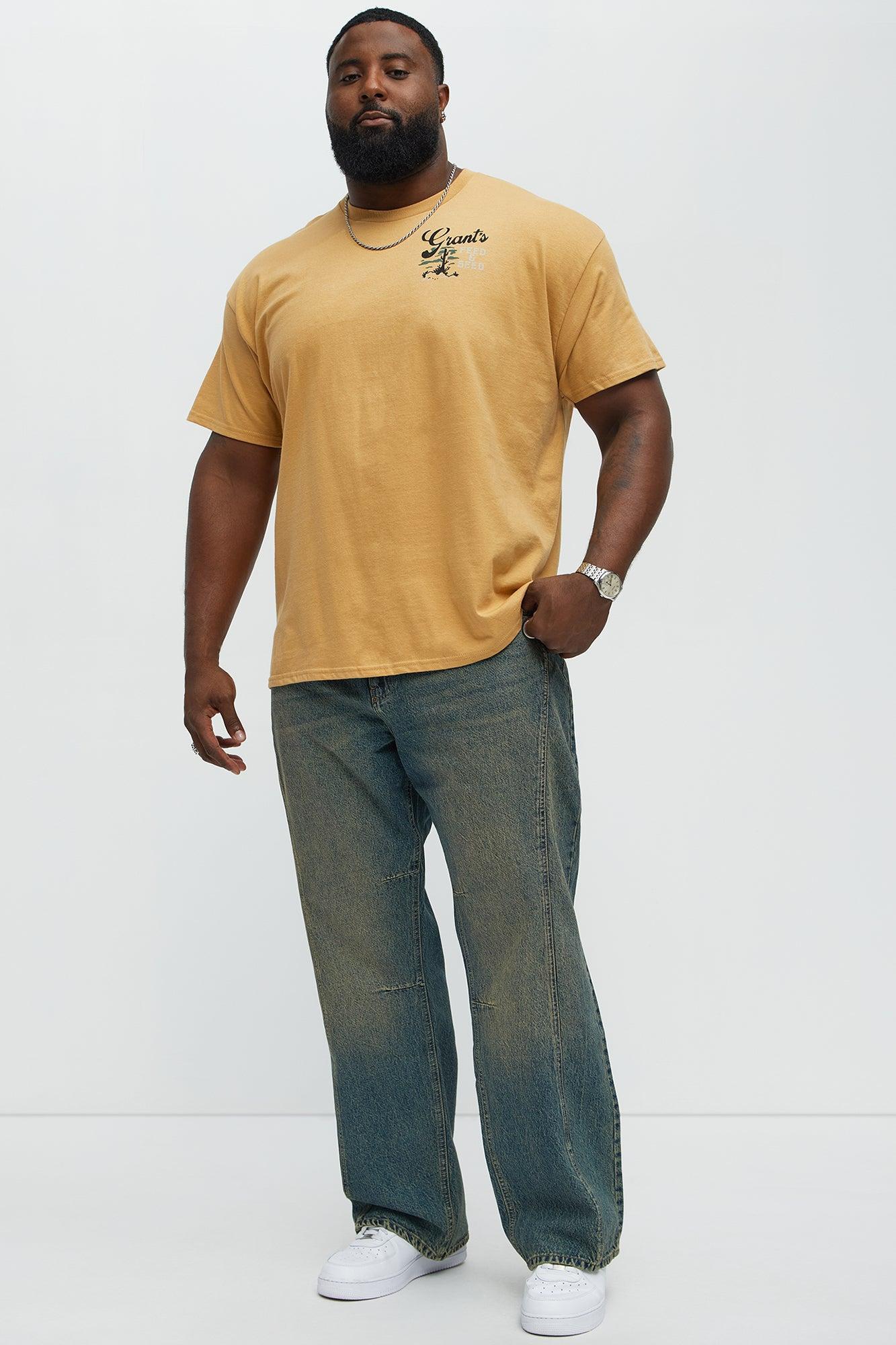 In The Middle Paneled Stacked Slim Flare Jeans - Vintage Blue Wash Product Image