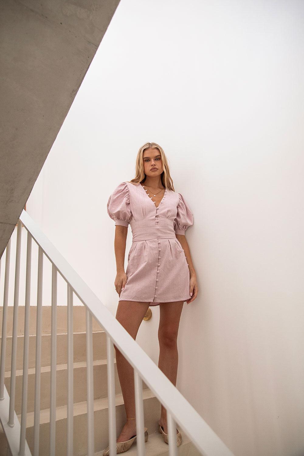 Kori Dress - Lilac Product Image