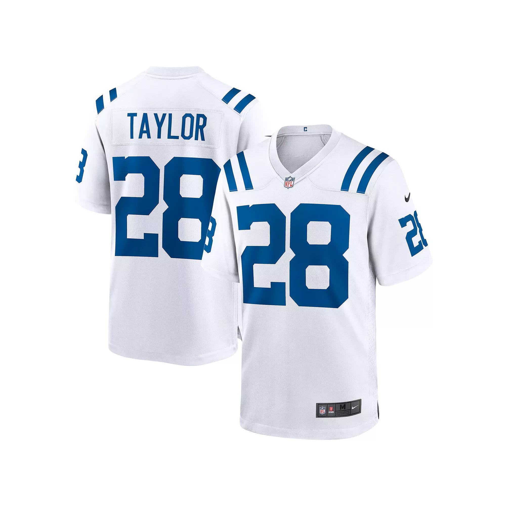 Men's Nike Jonathan Taylor White Indianapolis Colts Game Jersey, Size: XL Product Image