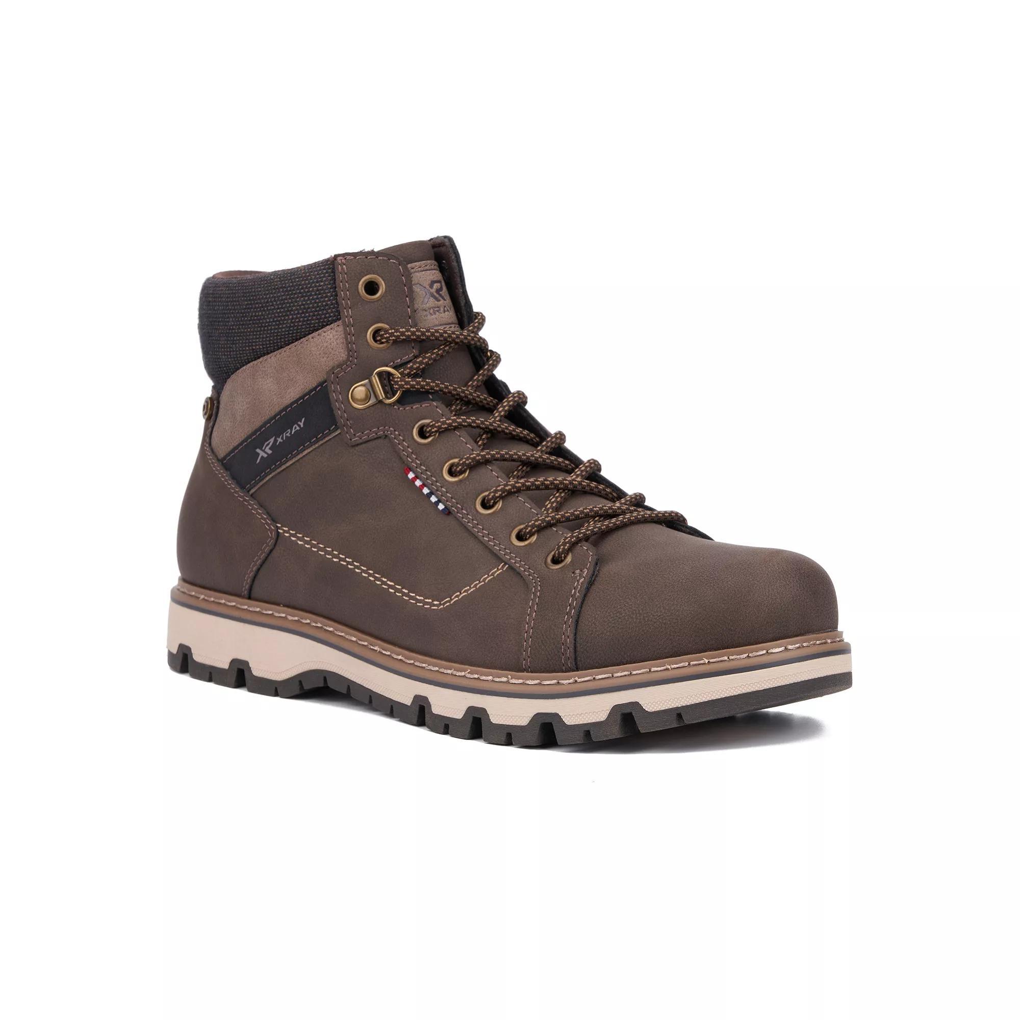 Xray Caden Mens Combat Boots Brown Product Image