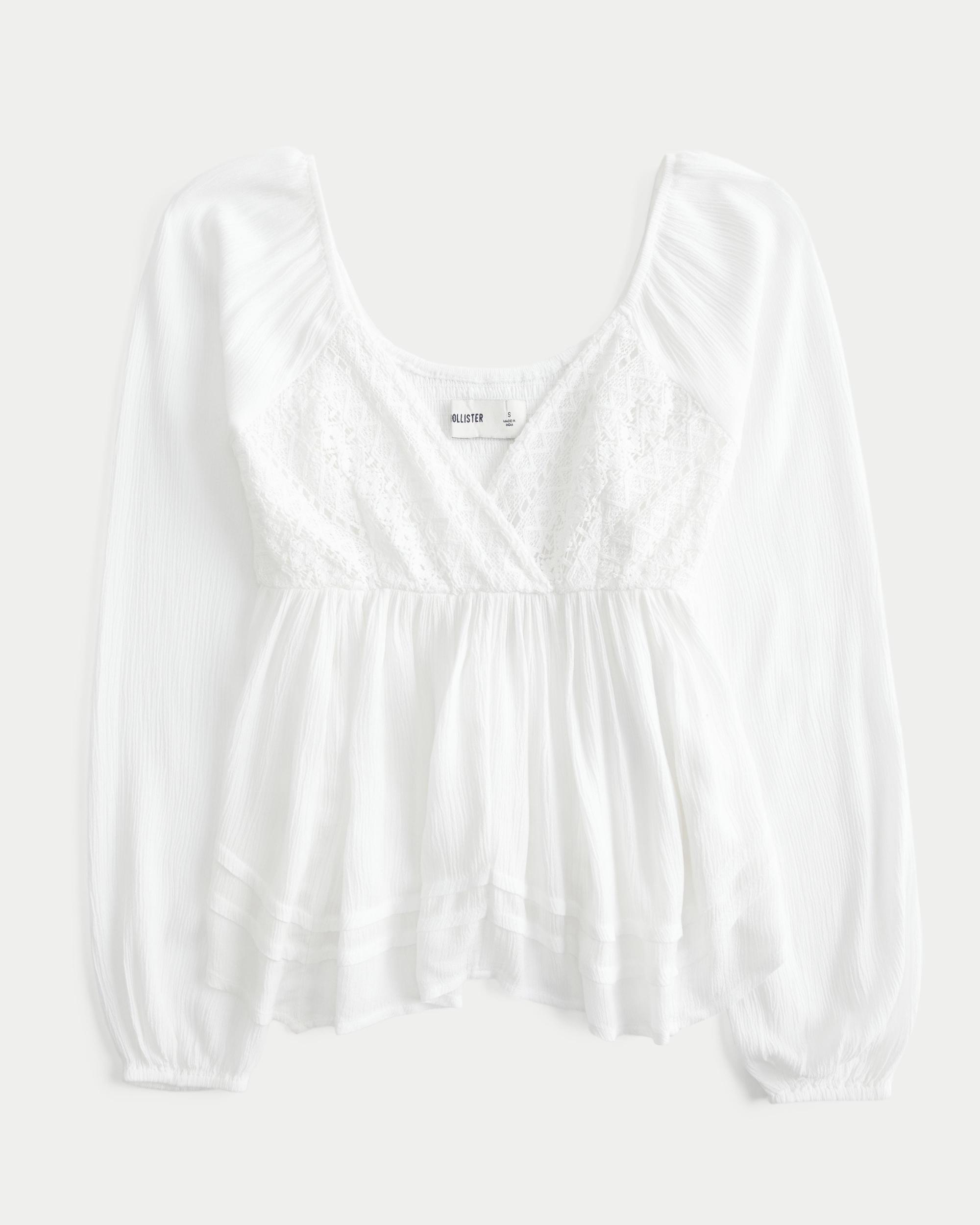 Easy Lace Bust Babydoll Top Product Image