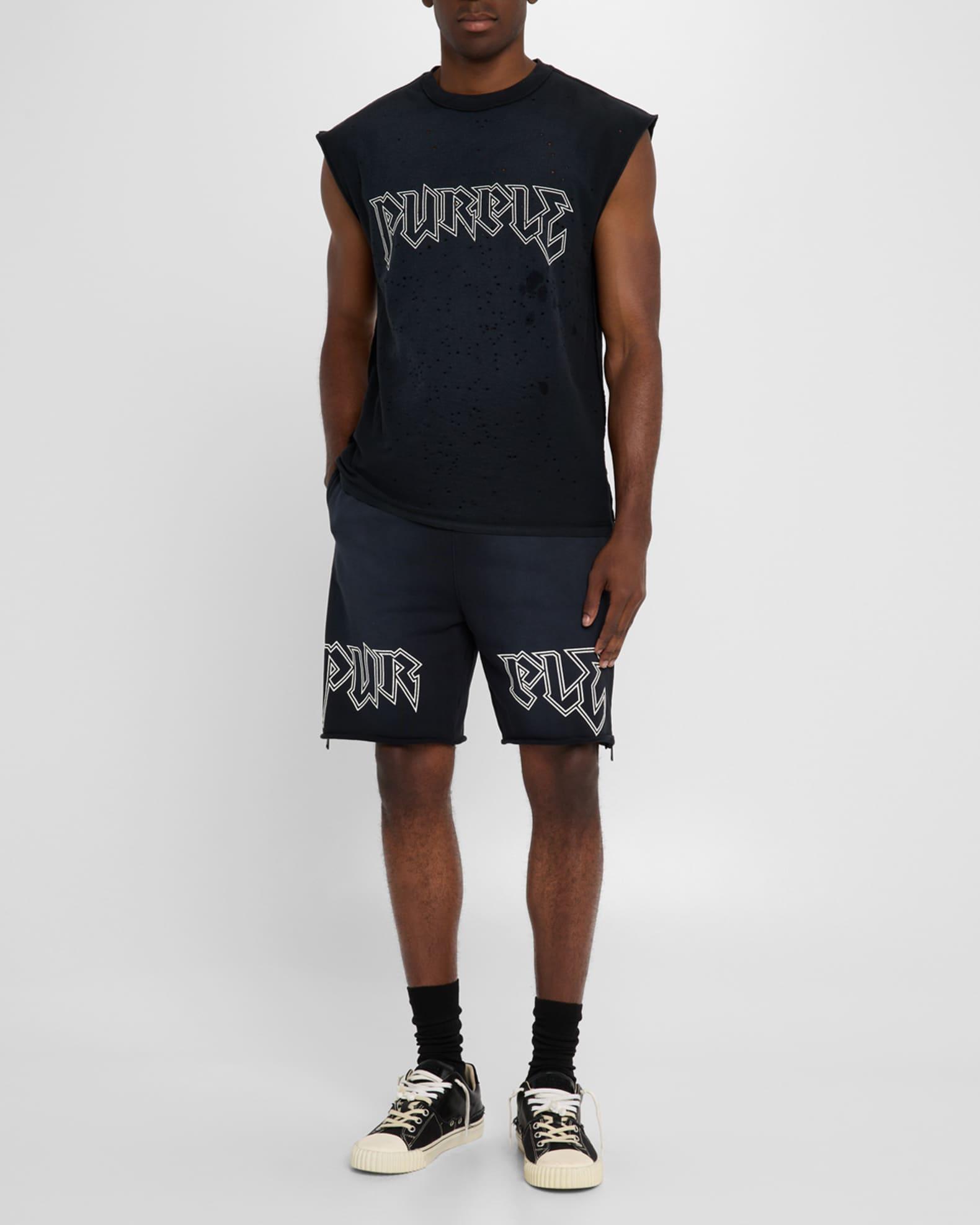 Mens Crackle Logo Tank Top Product Image