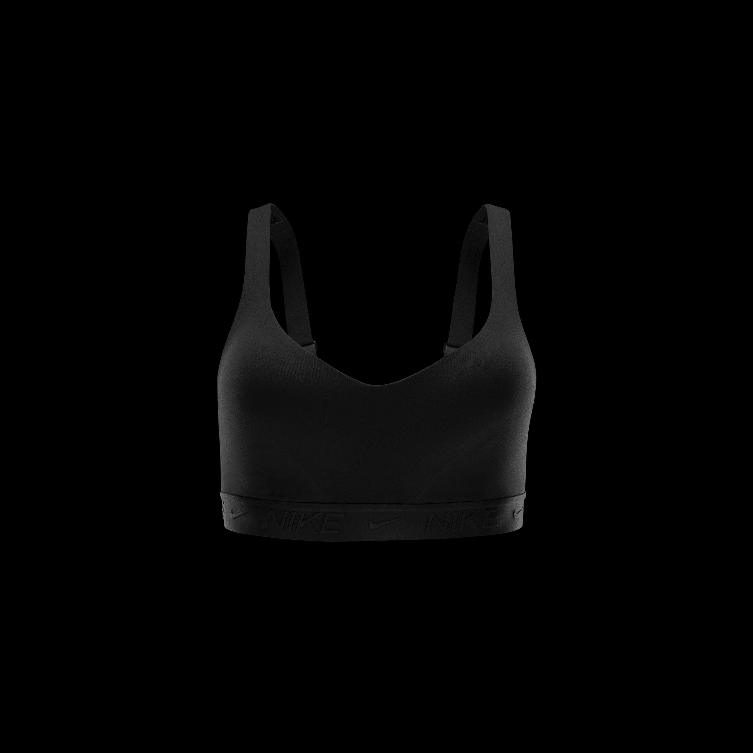 Women's Nike Indy High Support Padded Adjustable Sports Bra, Size: XL, Black Product Image