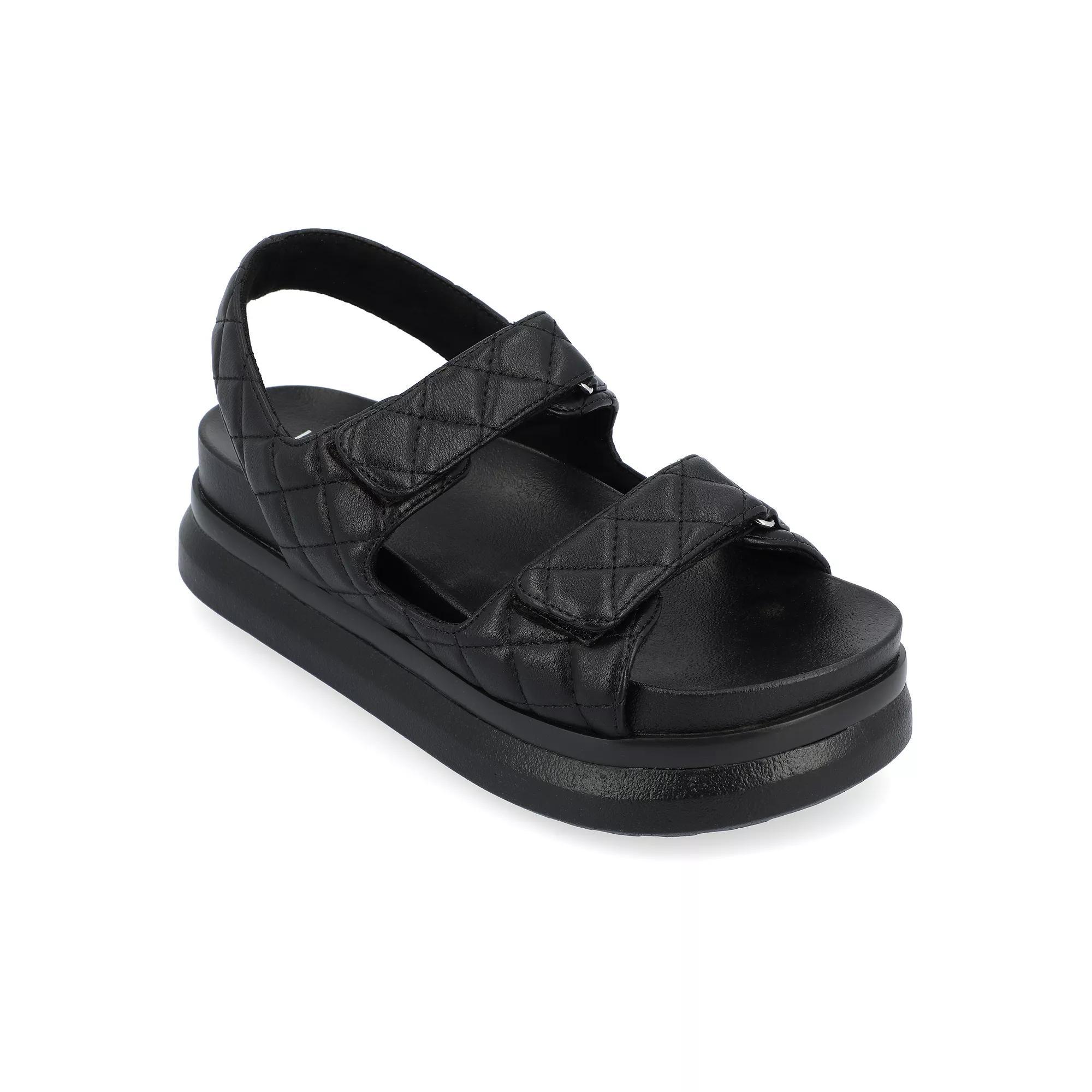 Journee Debby Womens Platform Sandals Product Image