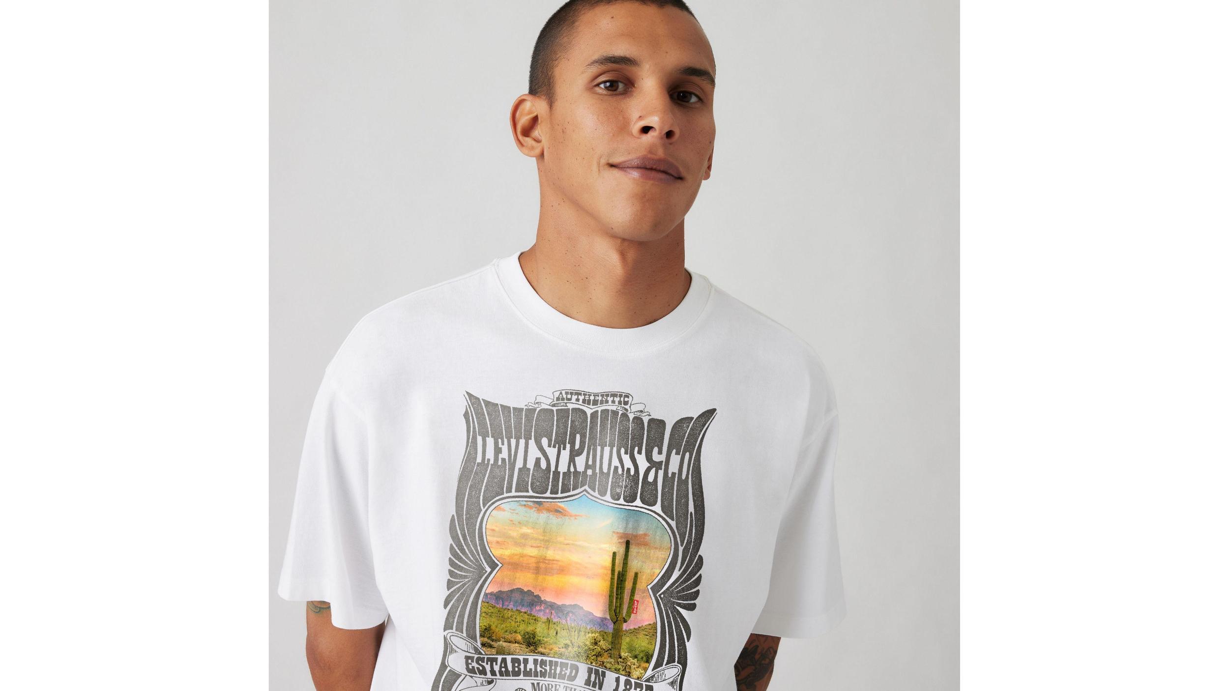 Vintage Fit Graphic T-Shirt Product Image