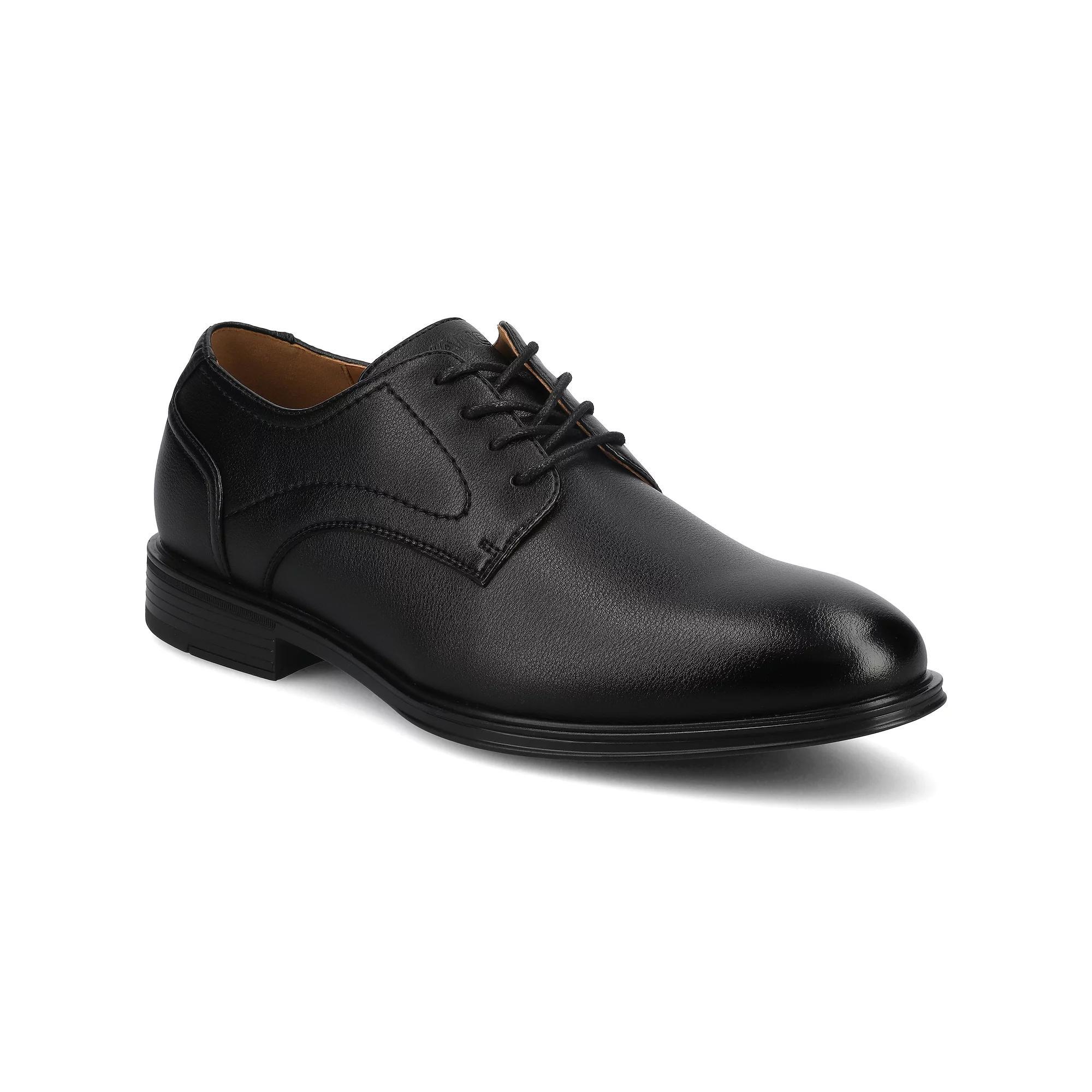 VANCE Barclay Men's Plain Toe Comfort Oxford Shoes in Regular and Wide, Size: 9, Black Product Image