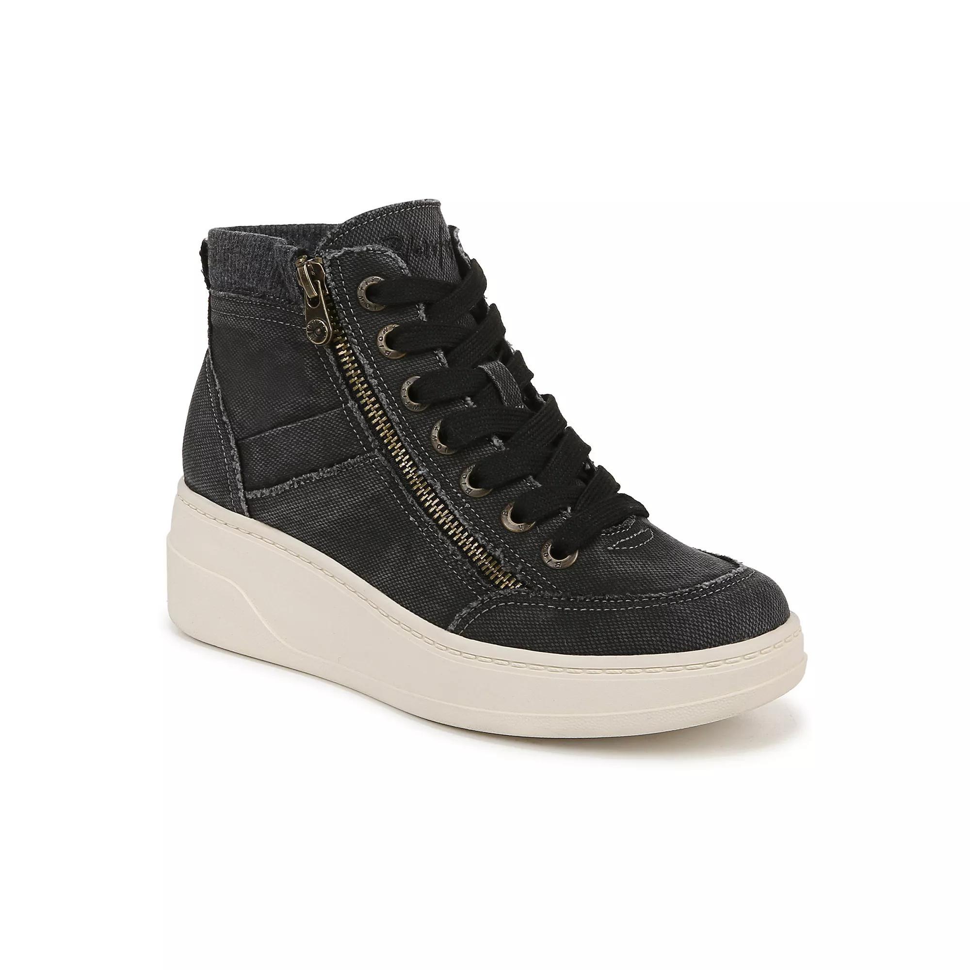 Blowfish Malibu Camden Women's Wedge High Top Sneakers, Size: 10, Black Product Image
