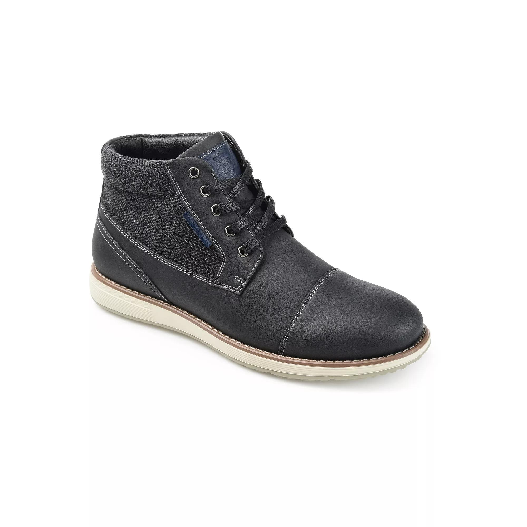 VANCE Jones Men's Cap Toe Ankle Boots, Size: 13 Product Image
