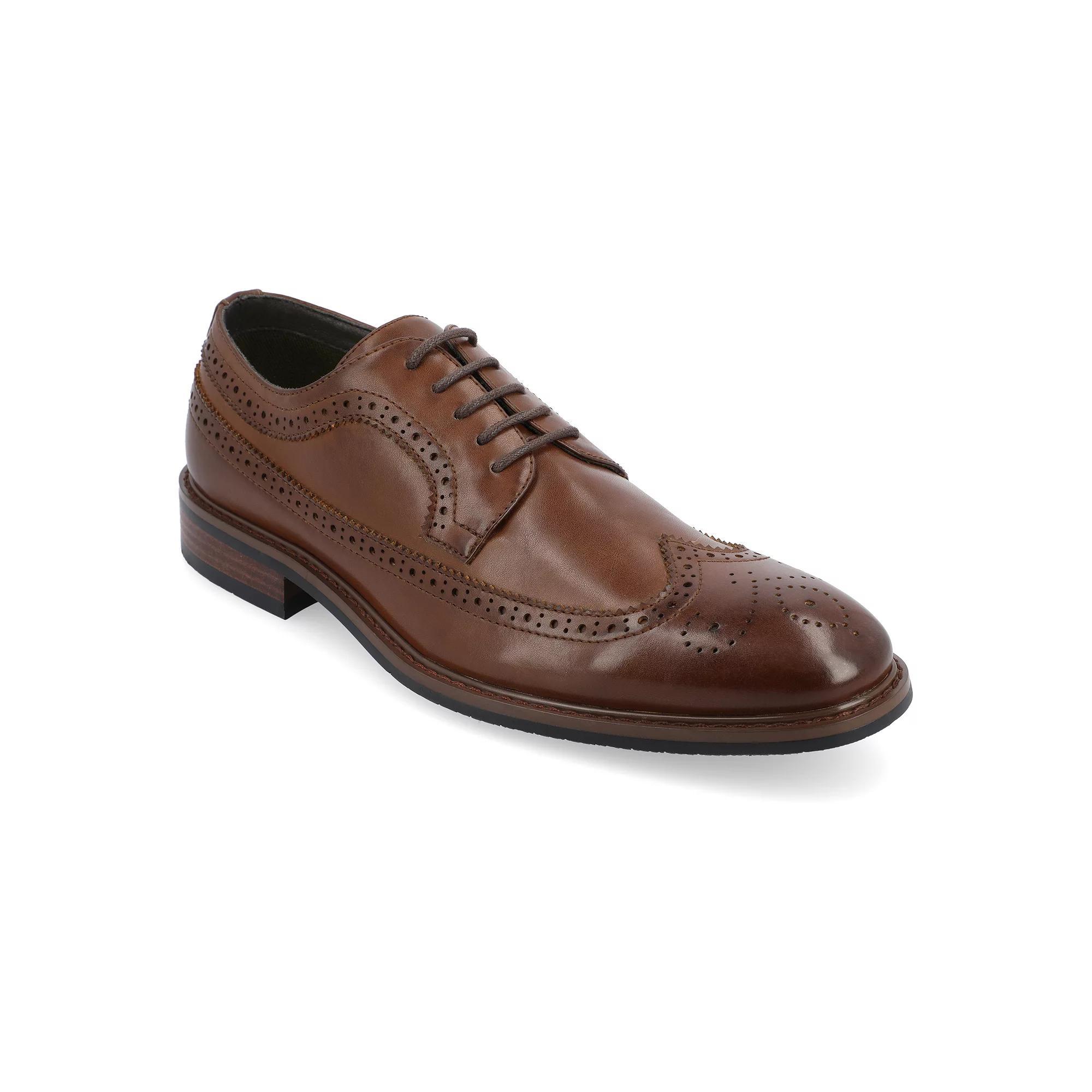 VANCE Gordy Tru Comfort Foam Mens Wingtip Dress Shoes Product Image