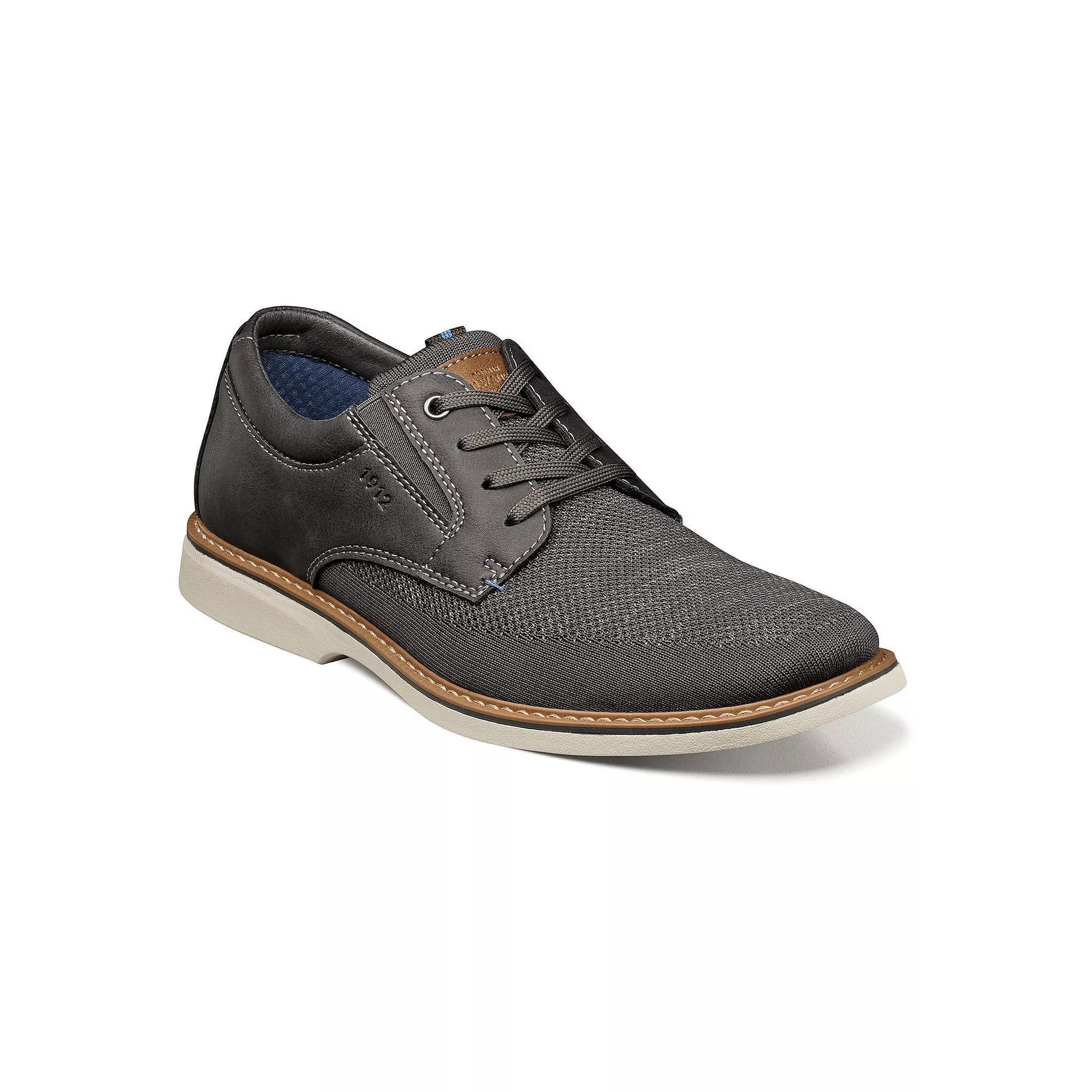Nunn Bush® Otto Knit Men's Oxford Shoes, Size: 11.5, Gray Team Product Image