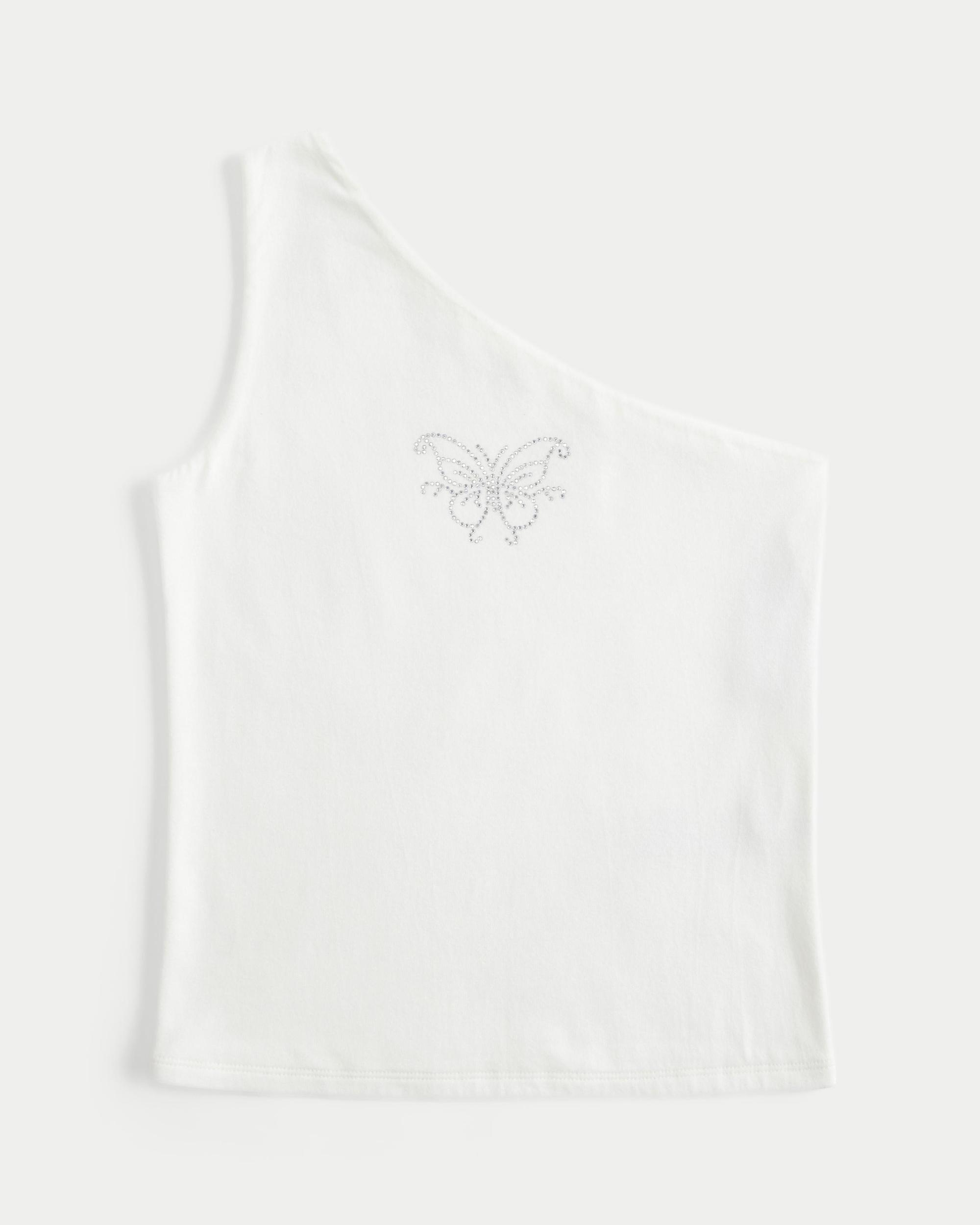 Asymmetrical Shine Graphic Tank Product Image