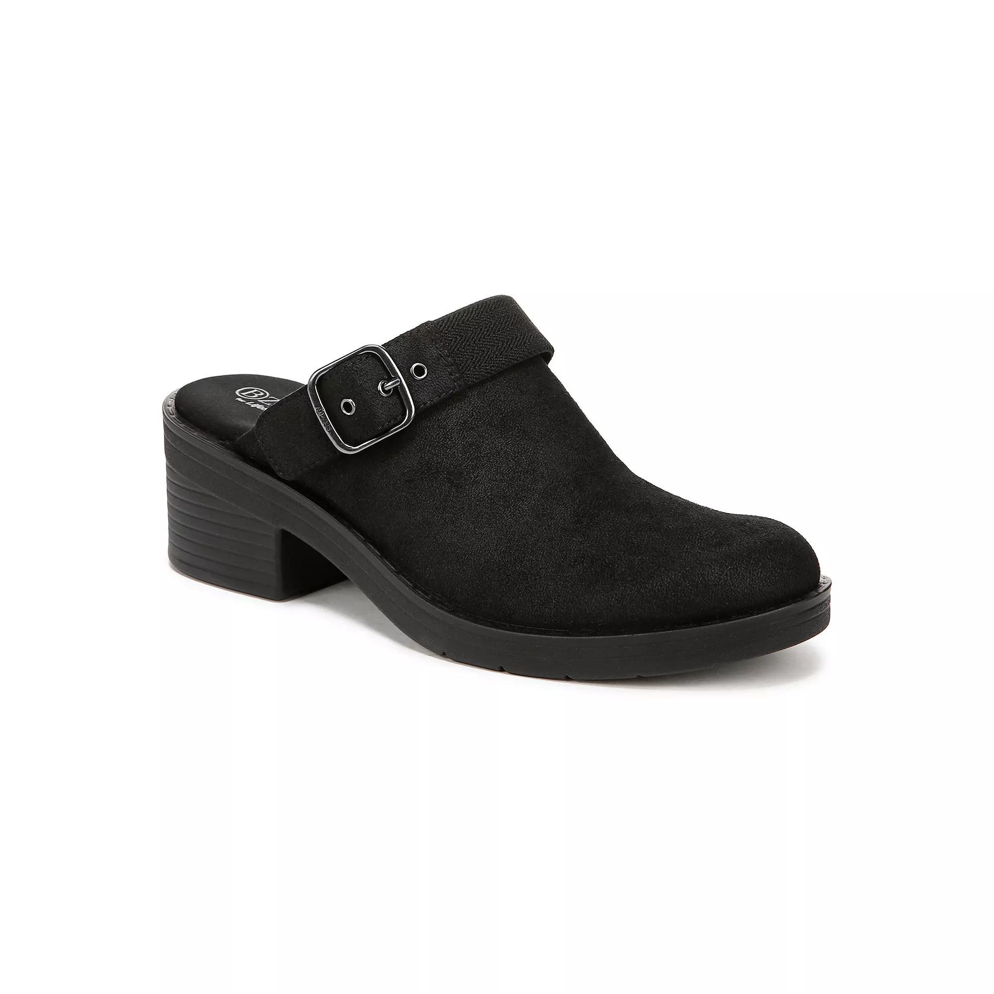 LifeStride Open Book Women's Mules, Size: 8, Black Fabric Product Image